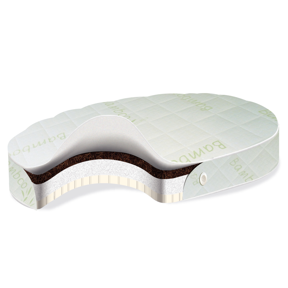 Матрас BabySleep Nido Magia Latex Bamboo, размер 75 х 75 см. от ...
